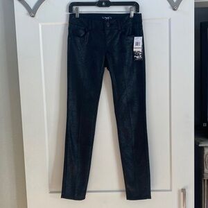 My Michelle Black Skinny Pants with texture, Size 1